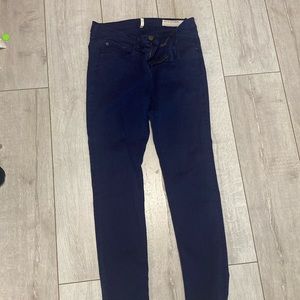 Rag and bone skinny blue size 29